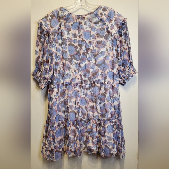 277. NWT - Joie - "Laura" Mini Silk Dress - Picture 11 of 13